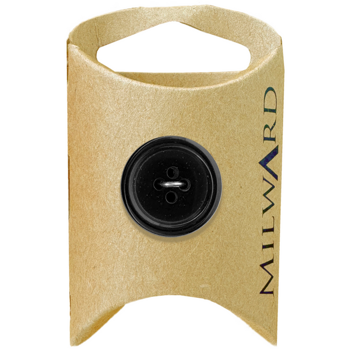 Milward Black 4-Hole Simple Button