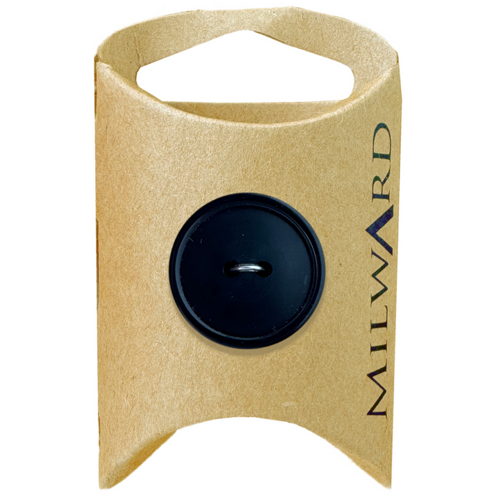 Milward Black 2-Hole Basic Button