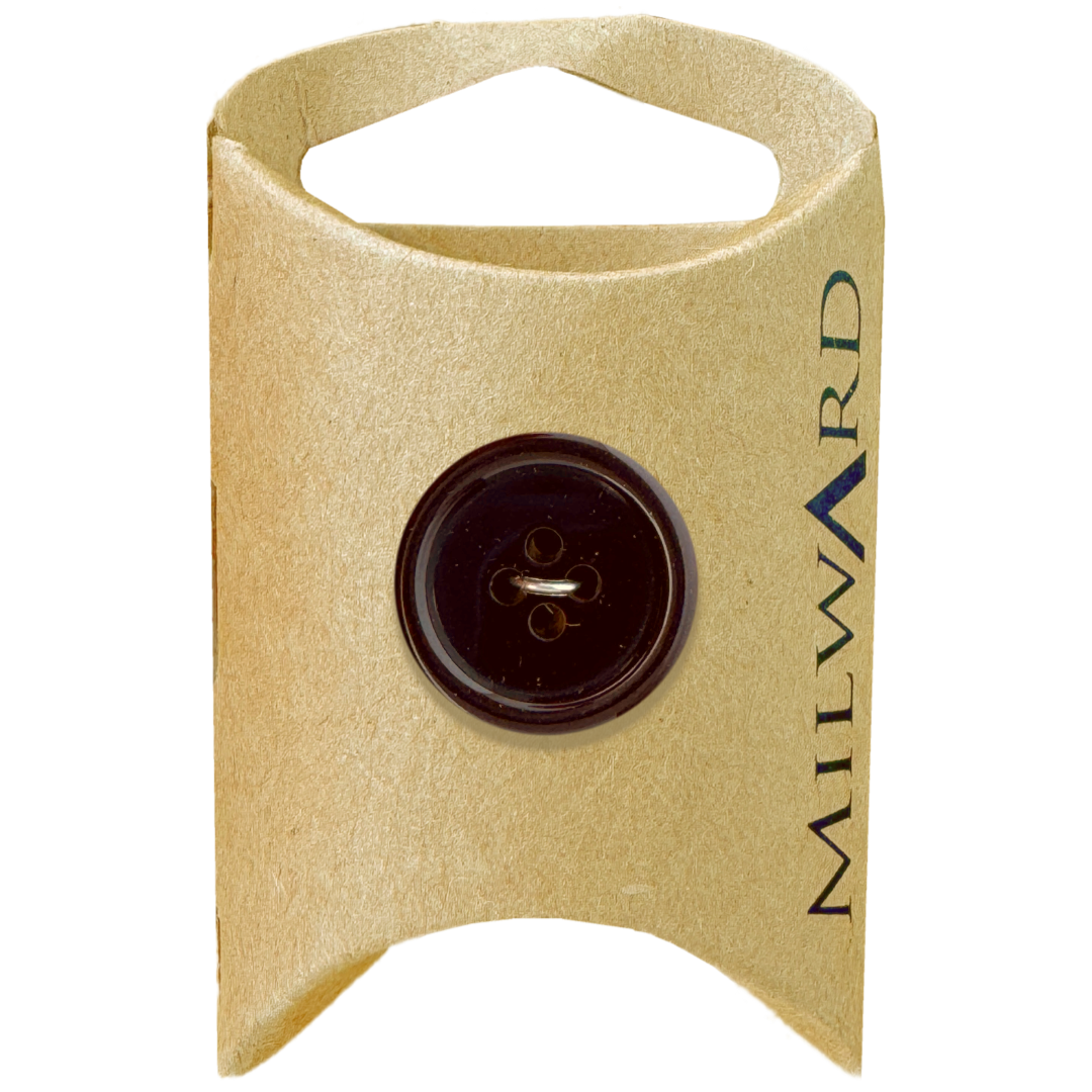 Milward Brown Polyester 4-Hole Simple Button