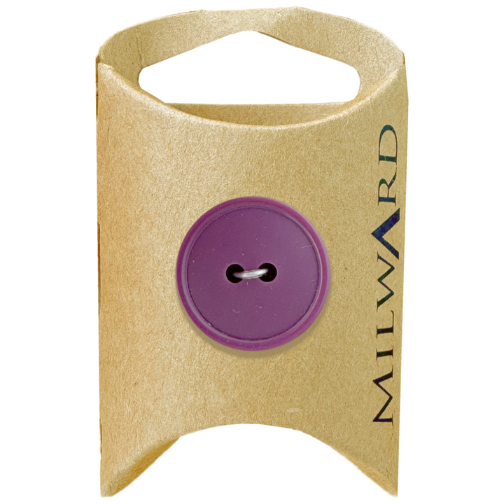 Milward Burgundy Nylon 2-Hole Basic Button