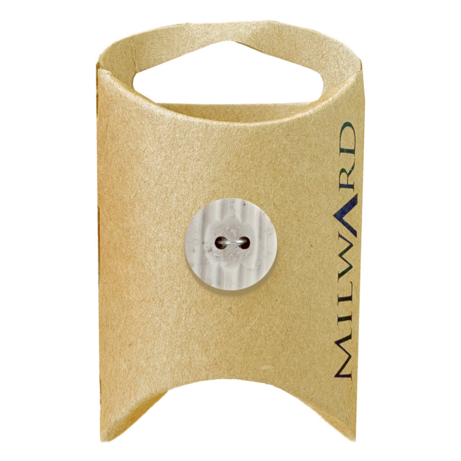 Milward Cream 15mm 2-Hole Rigid Button