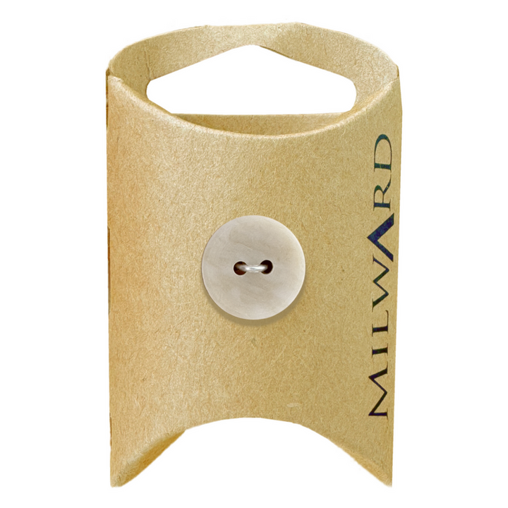 Milward Cream 2-Hole Fashion Button