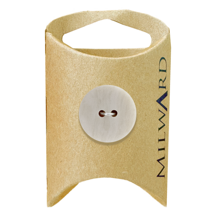 Milward Cream 2-Hole Fashion Button