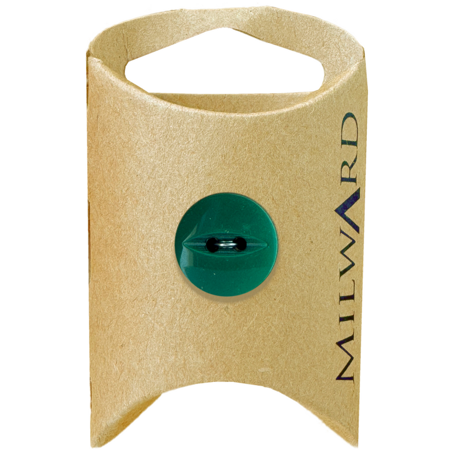 Milward Emerald 2-Hole Fisheye Button