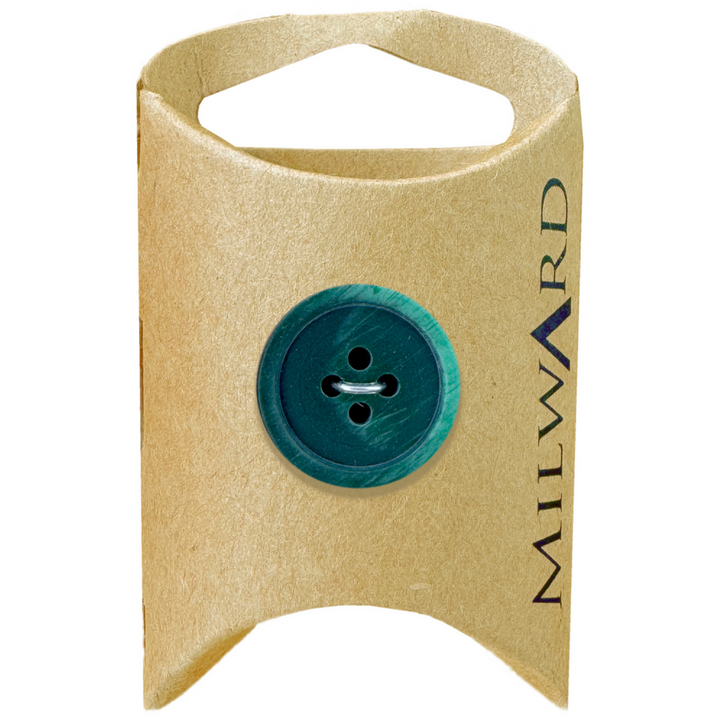 Milward Emerald 4-Hole Marble Rim Button