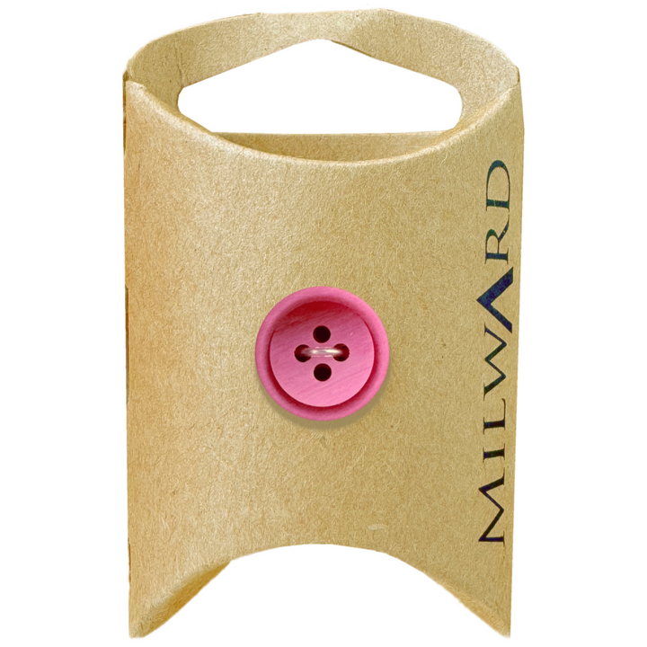 Milward Fuchsia Polyester 4-Hole Ombre Button