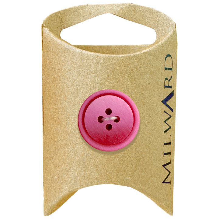 Milward Fuchsia Polyester 4-Hole Ombre Button