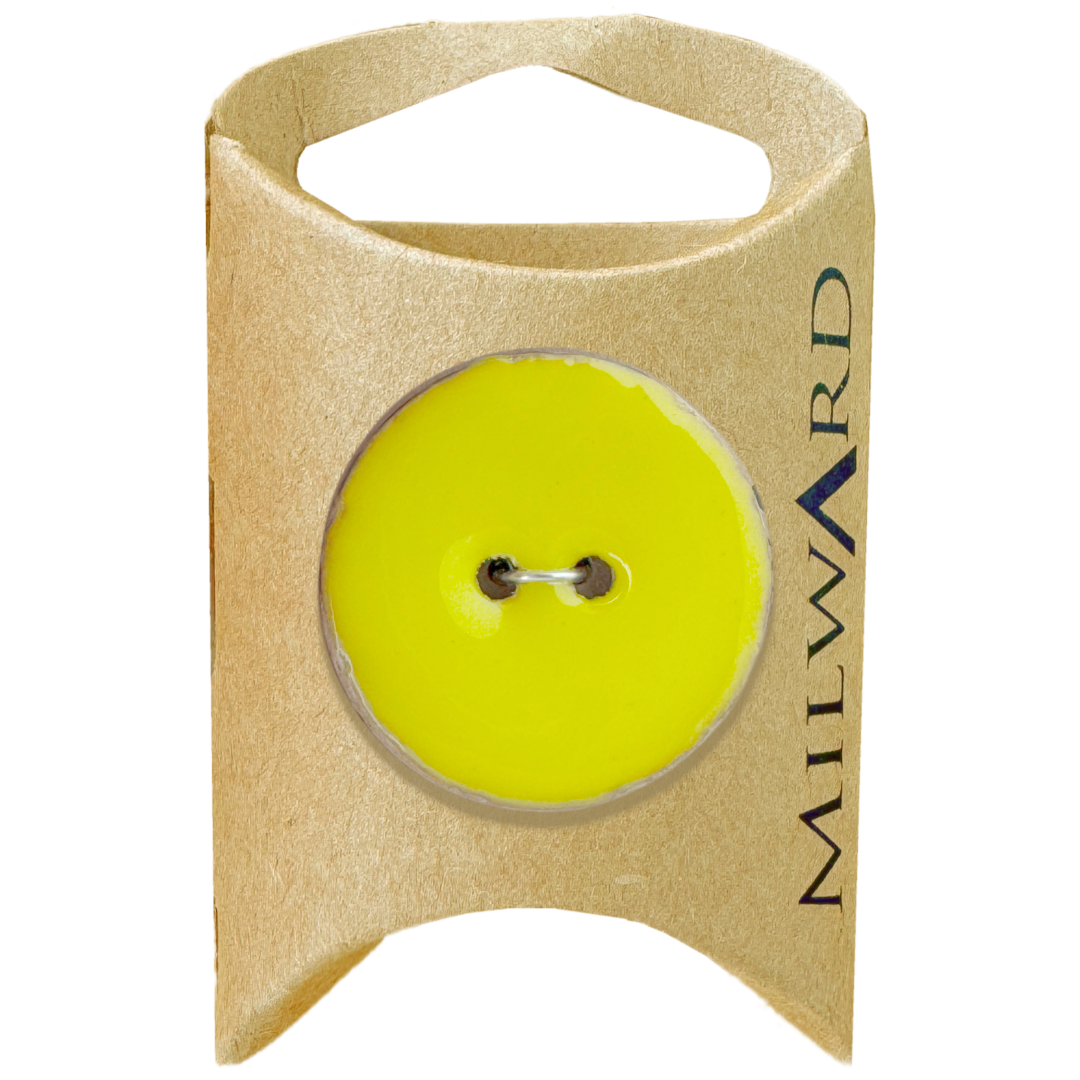 Milward Light Lime Coconut 2-Hole Button