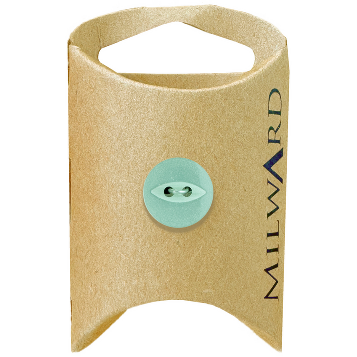 Milward Lime Green 2-Hole Fisheye Button