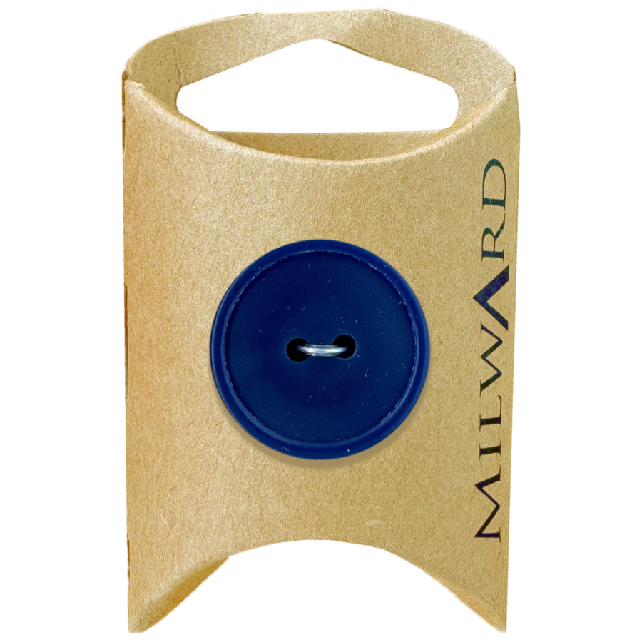 Milward Navy 2-Hole Basic Button