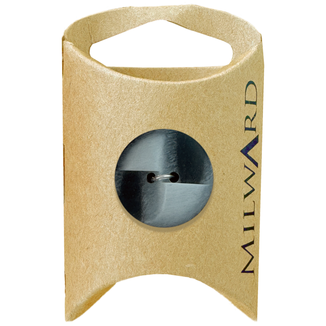Milward Navy 23mm Polyester 2-Hole Windmill Button