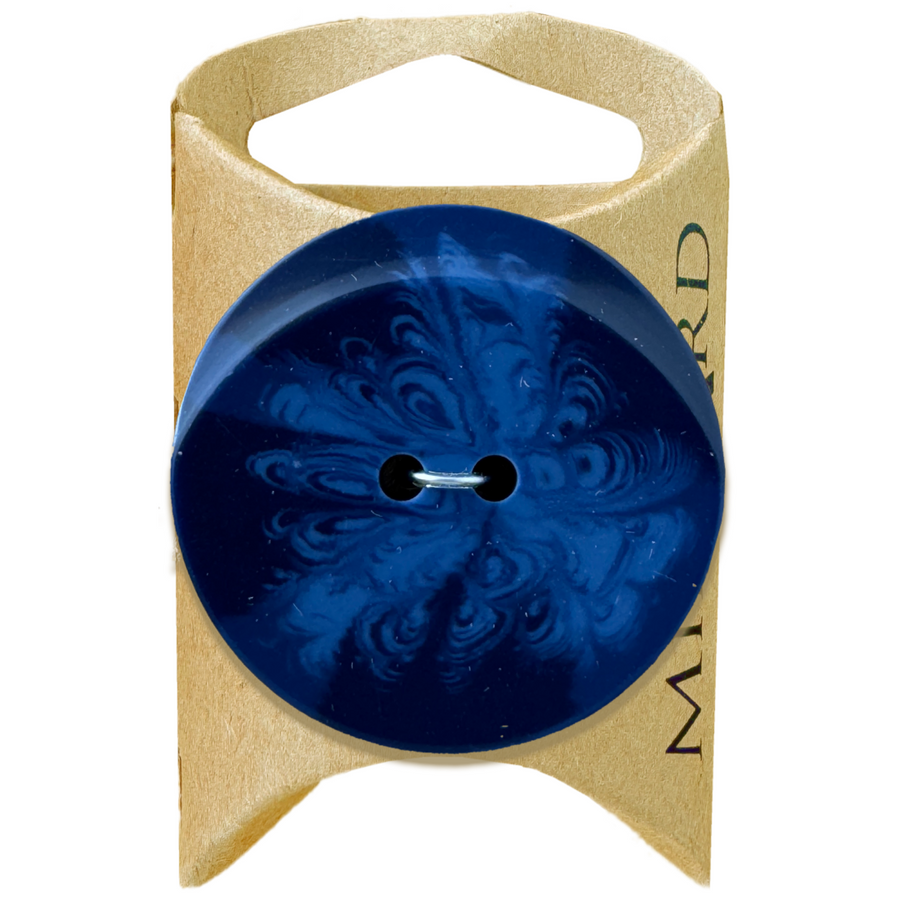 Milward Navy Blue 38mm 2-Hole Coat Button