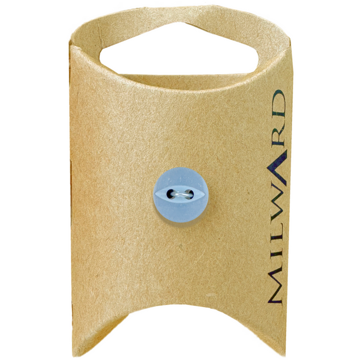 Milward Sky Blue 2-Hole Fisheye Button
