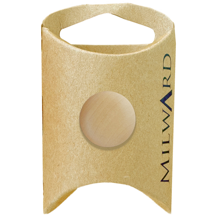 Milward Tan Wooden Shank Button