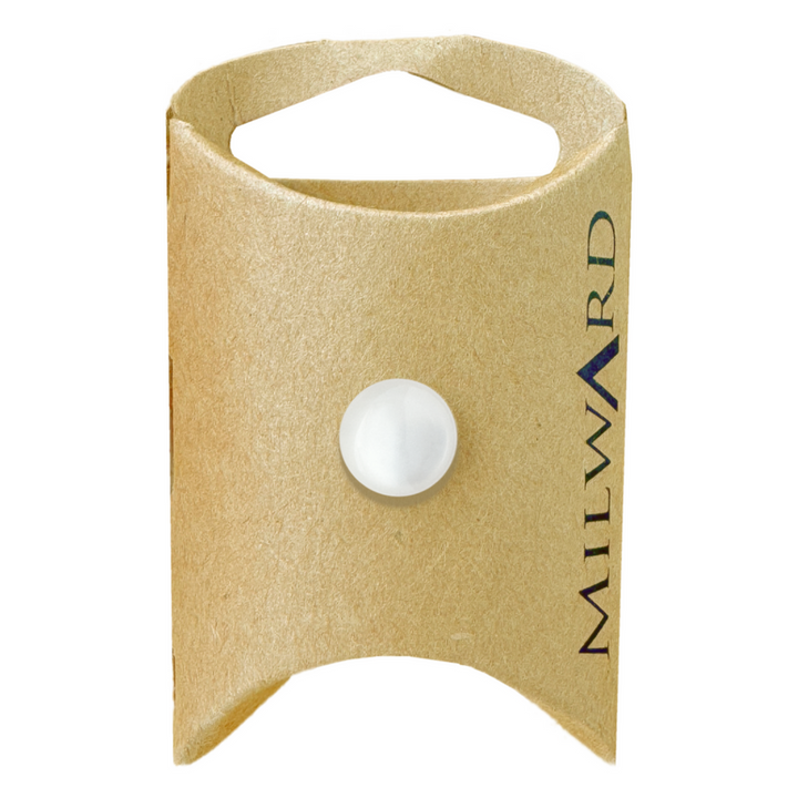Milward White Shank Button