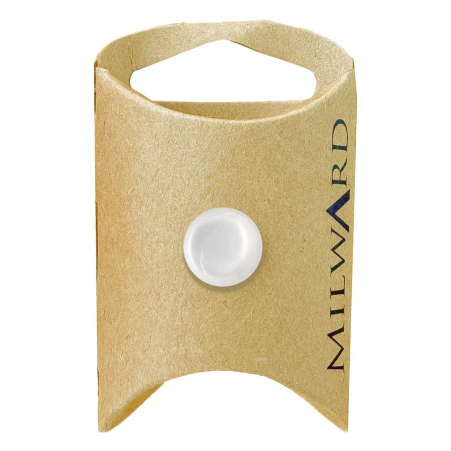 Milward White Shank Button
