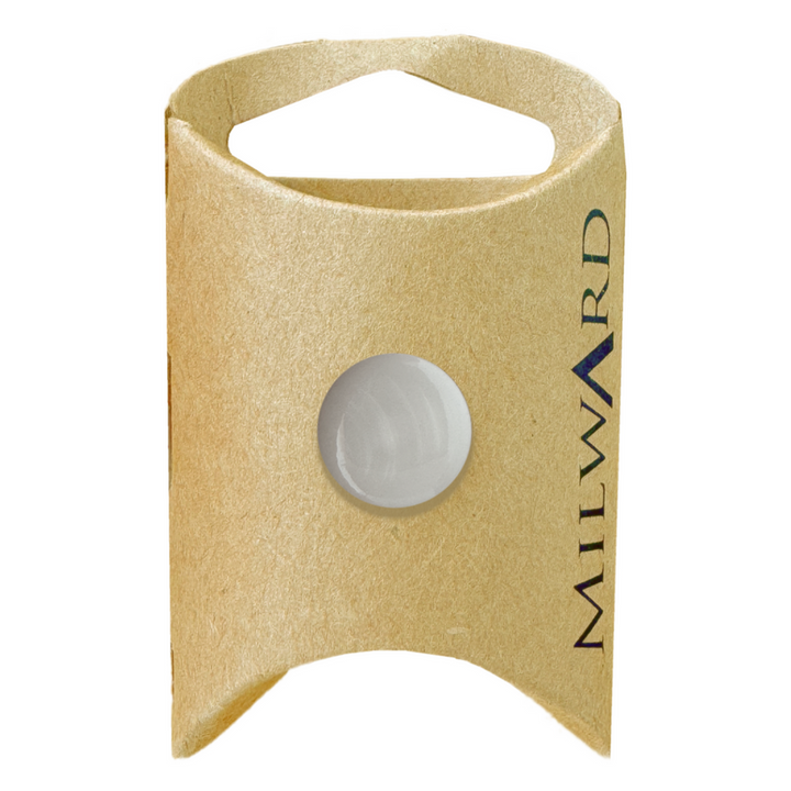 Milward Light Grey Shank Radial Button