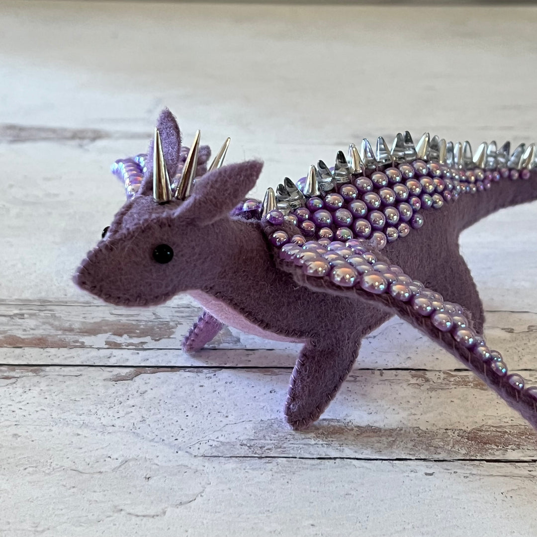 Lavender Pebble Dragon