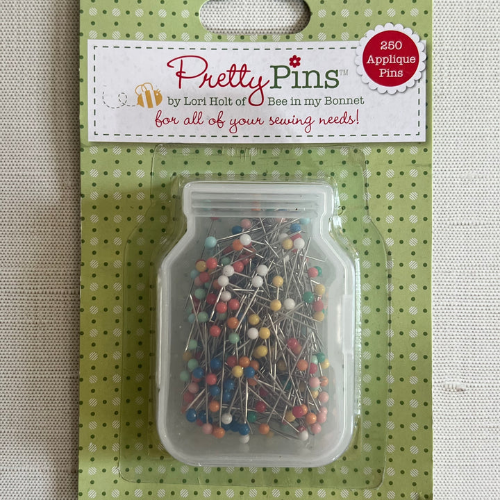 Pretty Pins Sewing Pins ~ Appliqué Pins