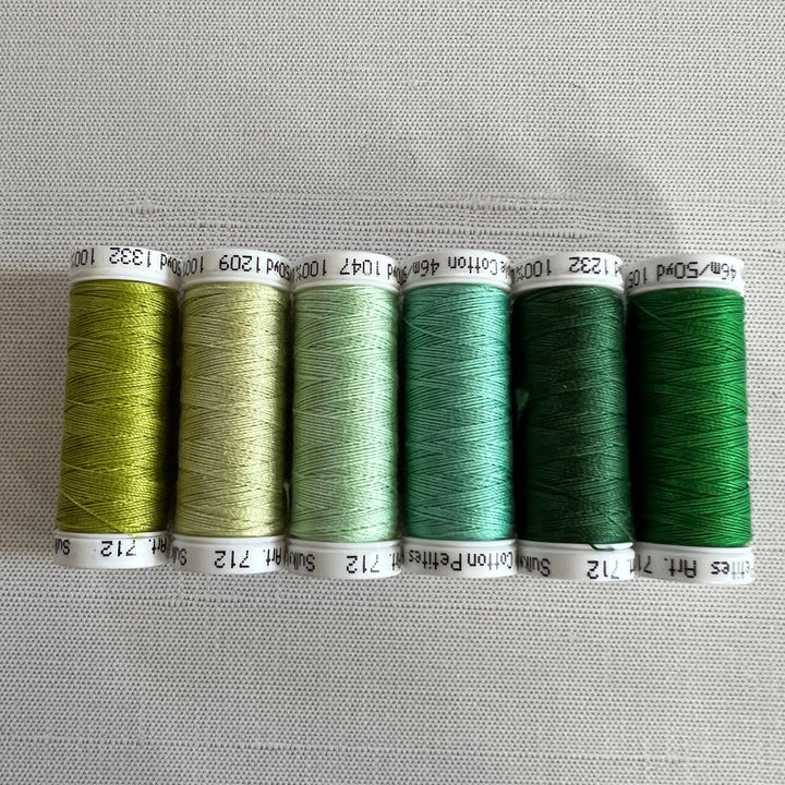 Greens Sampler - Sulky Cotton Petites Palettes