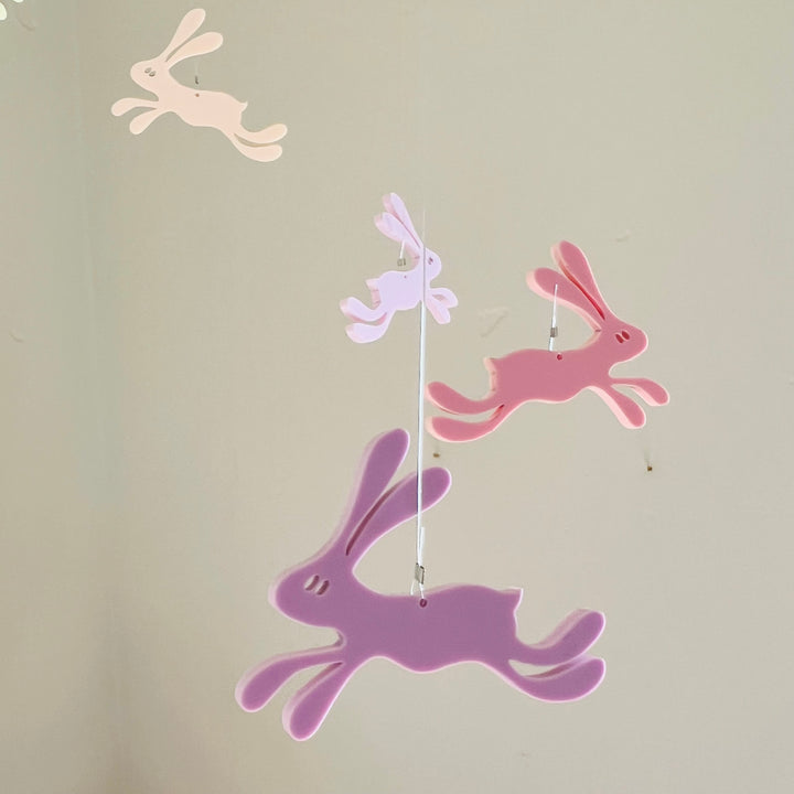 Pastel Hares Mobile