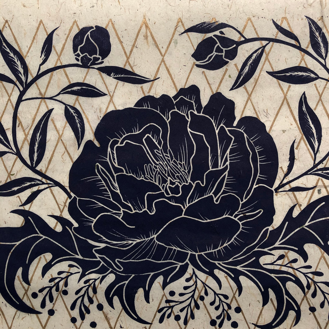 Botanicals Lino Print