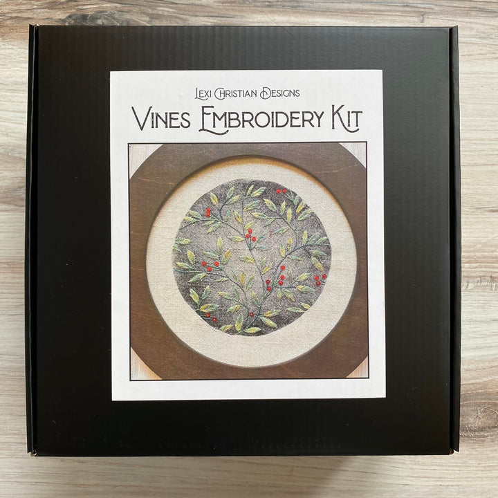Vines Embroidery Kit
