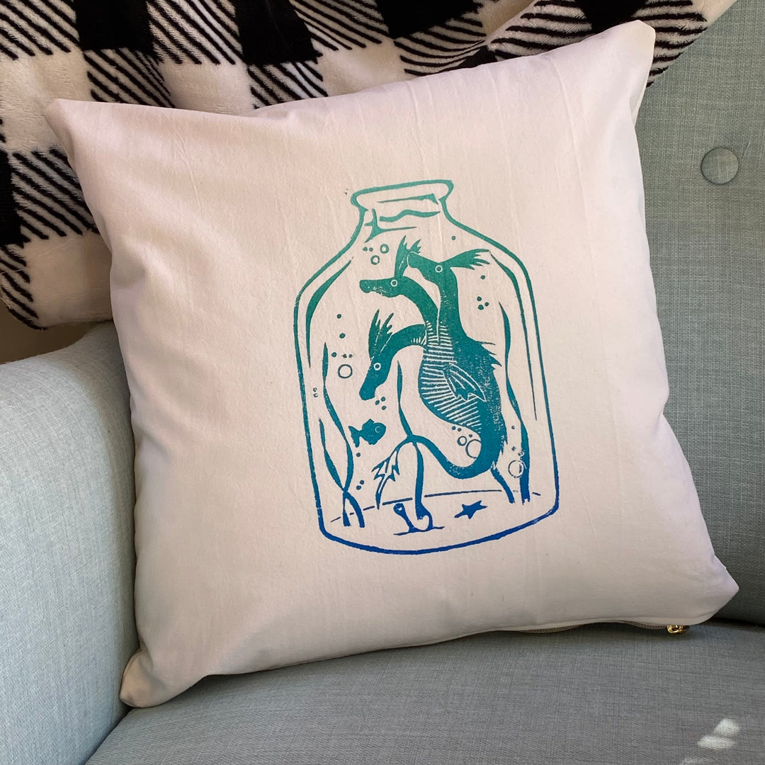 Hydra In A Jar Pillow