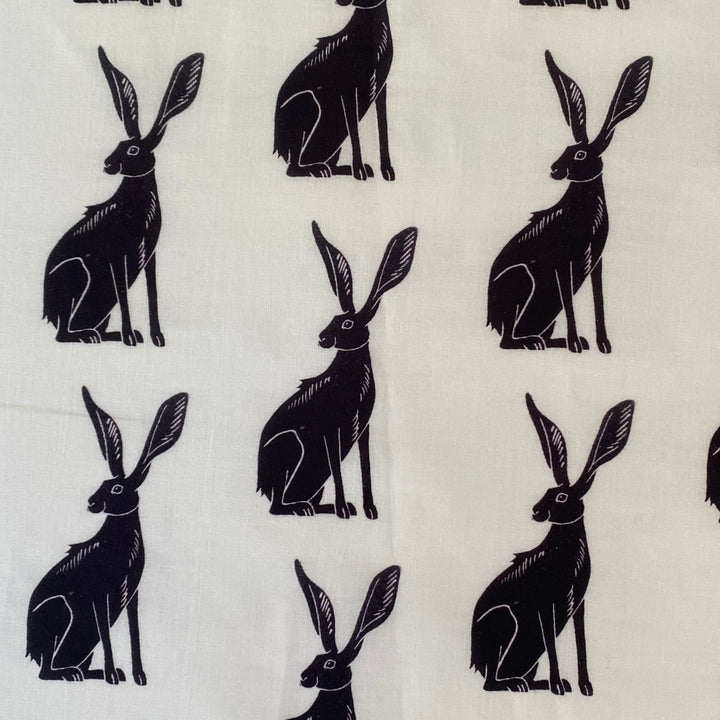 Sitting Hare Fabric